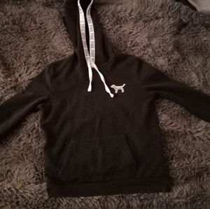 VS pink black small sequin pullover